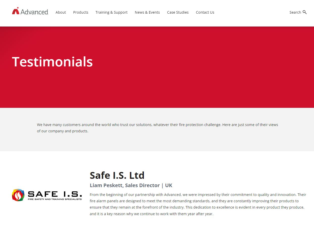 The importance of partnerships Advanced Elecronics Ltd